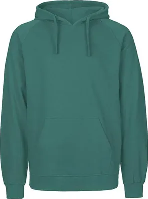 Produktbild von Neutral O63101 | Herren Hoodie / Kaputzenpulli / 100% Fairtrade-Baumwolle - Farbe: Teal - Größe: L