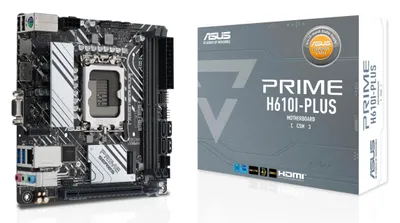 Produktbild von Asus 90Mb1Gb0-M0Eayc Prime H610I-Plus-Csm//Lga1700,H610,Usb3.2 Gen 1,Mb