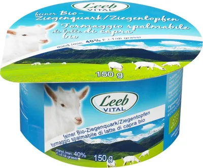 Produktbild von ZIEGENKSE (40 % FETT IN DER TROCKENMATERIAL)  150 g - LEEB VITAL