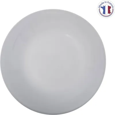 Produktbild von Set aus 6 tiefen tellern "jeanne" d20cm weiß aus opal - SG Secret de Gourmet