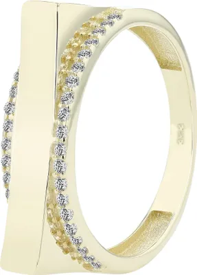 Produktbild von 333/- Gold Ring "Prairie" , 8 Karat, Goldfarbig