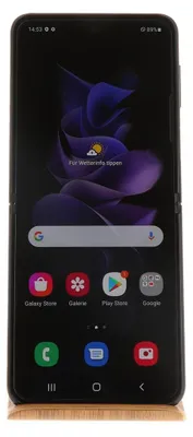 Produktbild von Samsung Galaxy Z Flip3 5G SM-F711B, 17 cm (6.7"), 8 GB, 256 GB, 12 MP, Android 11, Schwarz
