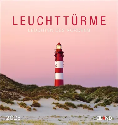 Produktbild von Leuchttürme Postkartenkalender 2025 - An der Nord- und Ostseeküste
