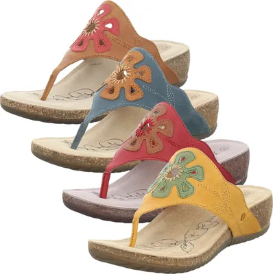 Produktbild von Josef Seibel 78809 Natalya 09 Damen Zehentrenner Pantoletten Clogs , Größe:40 EU, Farbe:Blau
