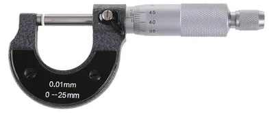 Obrázek produktu pro Mikrometr 0.01mm 0-25 FESTA 14040