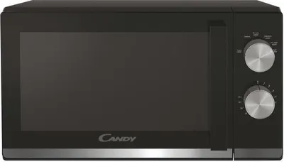 Image de Micro-ondes CANDY Moderna CMW20TNMB, 20L, 700W, Noir, Fonction Décongélation, Plateau Tournant 24,5cm