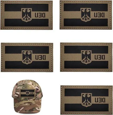 Produktbild von 5 Infrarot Taktische Abzeichen für Militärkleidung
