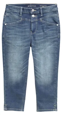 Produktbild von TOM TAILOR Capri-Jeans mit figurbetonter Passform Größe: 27W