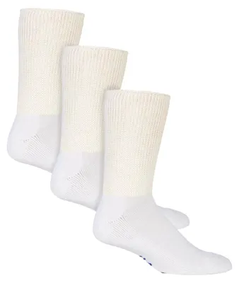 Produktbild von IOMI - 3er Pack Diabetikersocken Extra Weit | Gesundheitssocken mit Komfortbund