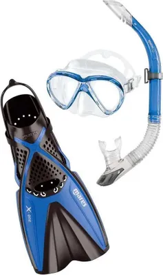 Produktbild von Mares Aquazone Set X One Marea Schnorchelset Blau EU 44-47 Blau EU 44-47