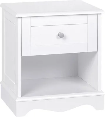 Obrázok produktu pre Komoda – 1 zásuvka – biela – 38,5 × 43,5 × 29,5 cm