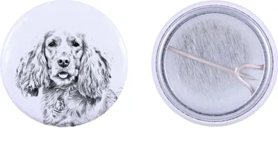 Obrázok produktu pre Anglický kokeršpaniel – odznak s vaším psom, pridajte vlastnú fotografiu, značka Art-Dog