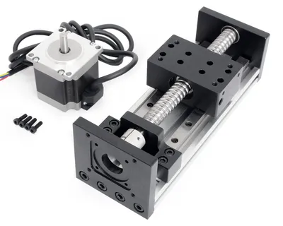 Lineare Schiebetisch 100mm SFU1605 + Nema23 Schrittmotor