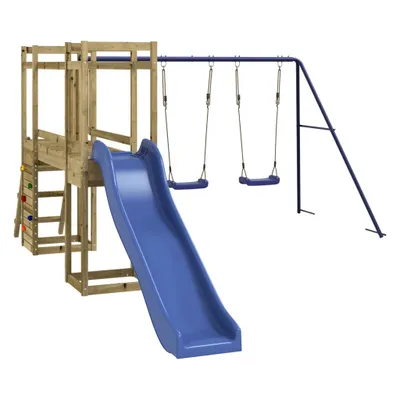 Immagine prodotto di Set da Gioco da Esterno in Legno di Pino Impregnato