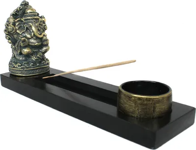 Produktbild von Zen - Garten mit Ganesha Teelicht Räucherstäbchen