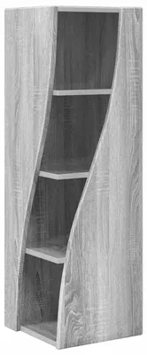 Produktbild von Eckschrank 32x32x102cm Holzwerkstoff Sonoma-Grau