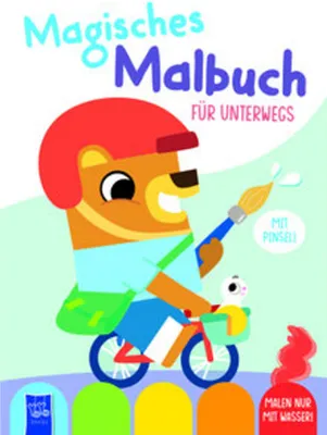 Immagine prodotto di Libro magico da colorare in viaggio - copertina orso