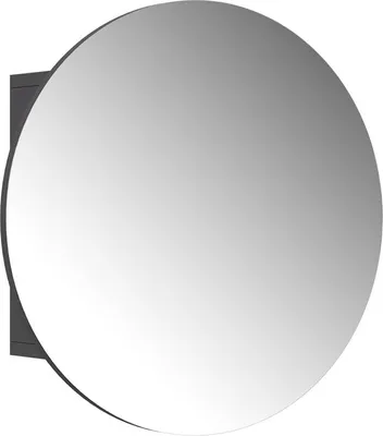 Produktbild von Badspiegelschrank Vicco Loki Anthrazit 50 x 50 cm mit 2 Fächern, Model 56219