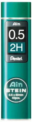 Productafbeelding van Pentel potlood met fijne punt, type AIN STEIN C275, hardheid: 2H