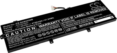 Produktbild von TECHTEK Laptop Akkus Kompatibel mit [Asus] P3540FA, p3540fa-0091a8265u, p3540fa-0101a8565u, P3540FA-BQ0034, P3540FA-BQ0067R, P3540FA-BQ0072R, P3540FA