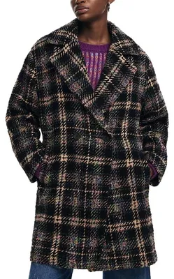 Zdjęcie produktu dla Płaszcz Desigual COAT_CORCEGA, kolor: czarny (2000 ), rozmiar: M