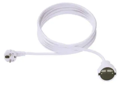 Obrázek produktu pro Prodlužovací kabel s ochranným kolíkem Bachmann, 3pólový, H05VV-F