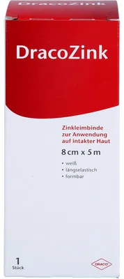 Produktbild von Zinkleimbinde DracoZink 8 cm x 5 m, 1 St BIN