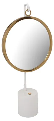 Produktbild von Tischspiegel Eleganca in Weiß und Gold