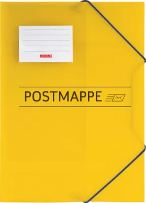 Produktbild von BRUNNEN Eckspanner Postmappe DIN A4 gelb