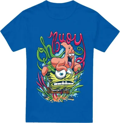 Produktbild von SpongeBob SquarePants - "Oh Buoy" T-Shirt für Herren TV6318 (4XL) (Königsblau)