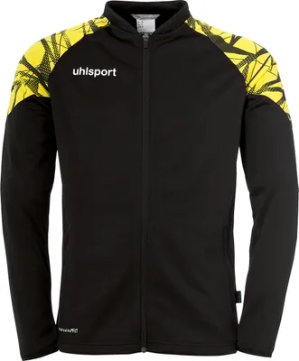 Produktbild von uhlsport Trainingsjacke GOAL 25 POLY JACKE Unisex 1002216_01 schwarz/limonengelb M