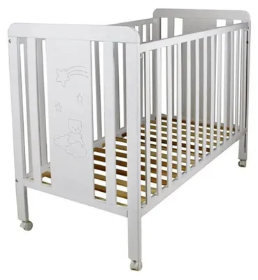 Image de IKID Lit bébé OSITO à côté rabattable