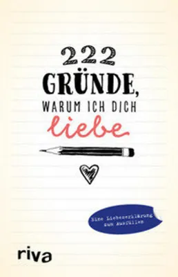 Obrázok produktu pre 222 Gründe, warum ich dich liebe
