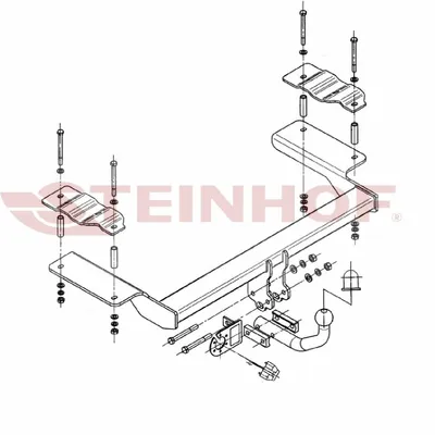 Produktbild von Z546356 Anhängerkupplung passend für FIAT Croma 2005-2011 starr
