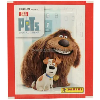 Obrázek produktu pro Panini - Pets Movie - Sběratelské samolepky - 1 sáček