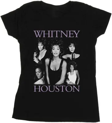 Produktbild von Whitney Houston - T-Shirt für Damen BI44763 (L) (Schwarz)
