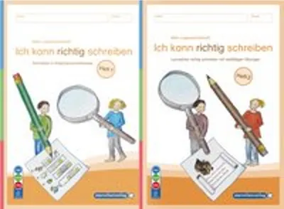 Obrázok produktu pre Mein Lupenschreibheft 1 und 2 - Ich kann richtig schreiben - Ausgabe mit Artikelkennzeichnung (DaZ)
