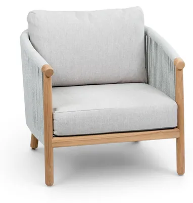 Produktbild von Loungesessel Es Vedra | Teakholz | Creme | 2er Set