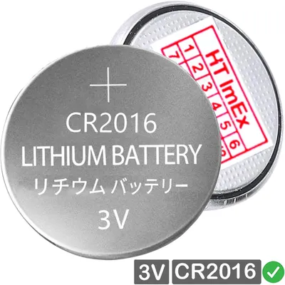 Produktbild von Knopfzelle CR2016 Batterie Lithium 3V CR 2016 Industrieware - CMOS Battery