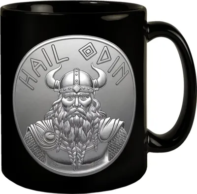 Produktbild von HAIL ODIN Tasse - Silbernes Amulett