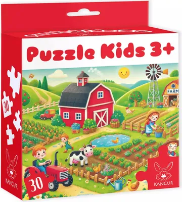 Image de Puzzle 30 Kids Farma 3+