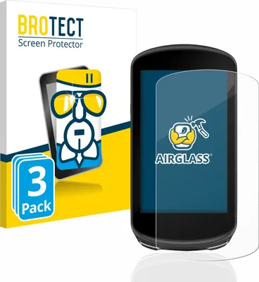 Produktbild von 3x BROTECT Schutzglas für Garmin Edge 1030 Plus Schutzfolie Panzer Folie Glas Display Schutz klar