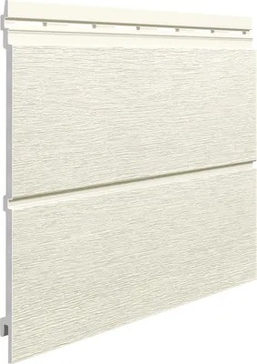Obrázok produktu pre Obklad fasád VOX z PVC, 2,95 m – panely FS-302 CX – vzhľad dreva – biela