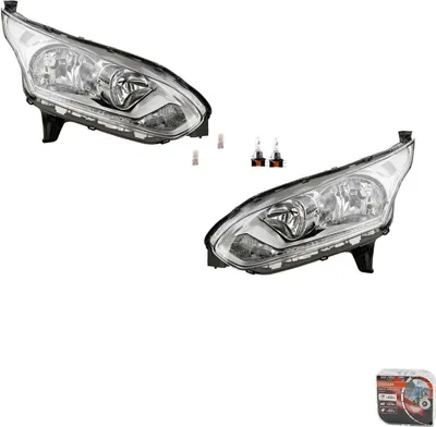 Zdjęcie produktu dla Johns, reflektory + Osram Night Breaker Laser pasujące do Ford Transit 13 13-18 L R 1912547 FT1113W030AA 1912544 FT1113W029AA
