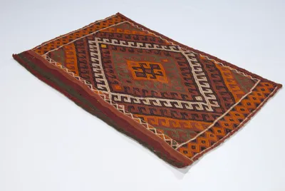 Zdjęcie produktu dla Oryginalny ręcznie wykonany rustykalny kilim / cicim CM 106x65