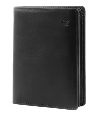 Produktbild von Esquire Leder Geldbörse Logo Leather Wallet Black schwarz
