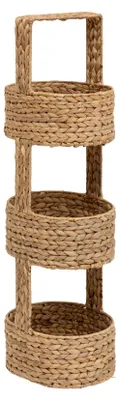 Produktbild von Schmales Badezimmerregal für Toilettenpapier SERENA, 90 x 30 x 25 cm