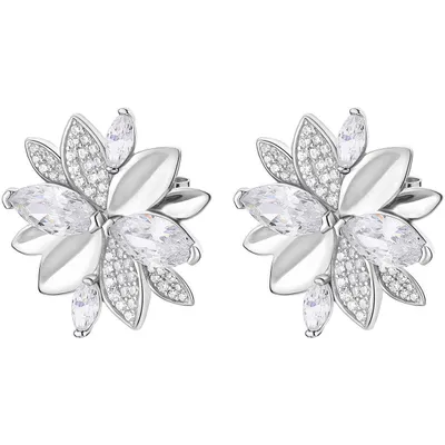 Productafbeelding van Oorbellen. Oorbellen, model Rosato, zilver. Collectie Gaia - voor dames