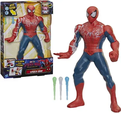 Zdjęcie produktu dla Marvel Spider-Man Superdoładowany Spider-Man, 4 lat(a), Super Heroes, Kopolimer akrylonitrylo-butadieno-styrenowy (ABS), Stal, Metal, Polipropylen (PP), Polichlorek...