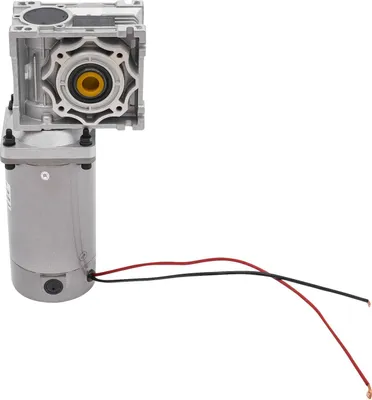 Zdjęcie produktu dla Silnik z przekładnią ślimakową – 24 V DC, 300 W, NLRV – samohamowny – regulowana prędkość obrotowa – wysoki moment obrotowy – do automatyki – biały